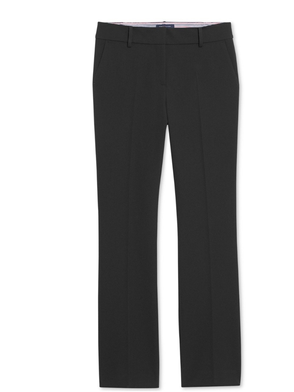 Tommy Hilfiger Black Women's Straight Leg Trousers